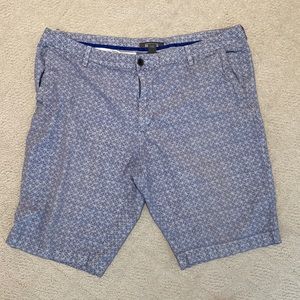 Kenneth Cole Reaction - blue patterned short size 38